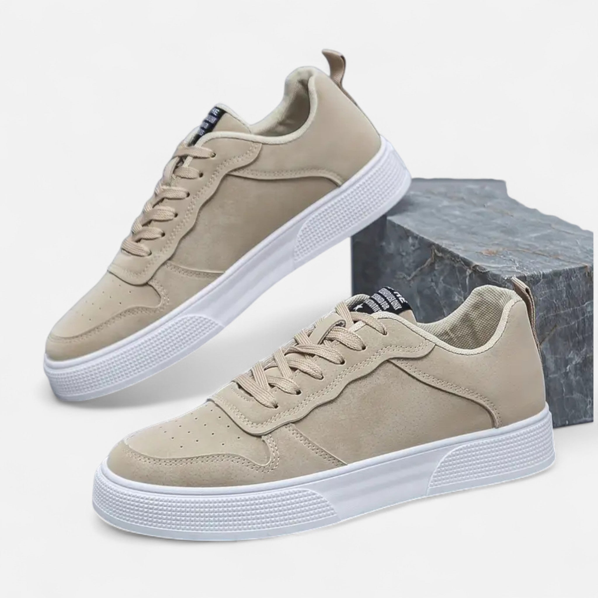 Lormonte | Men’s Low-Top Lace-Up Skate Shoes