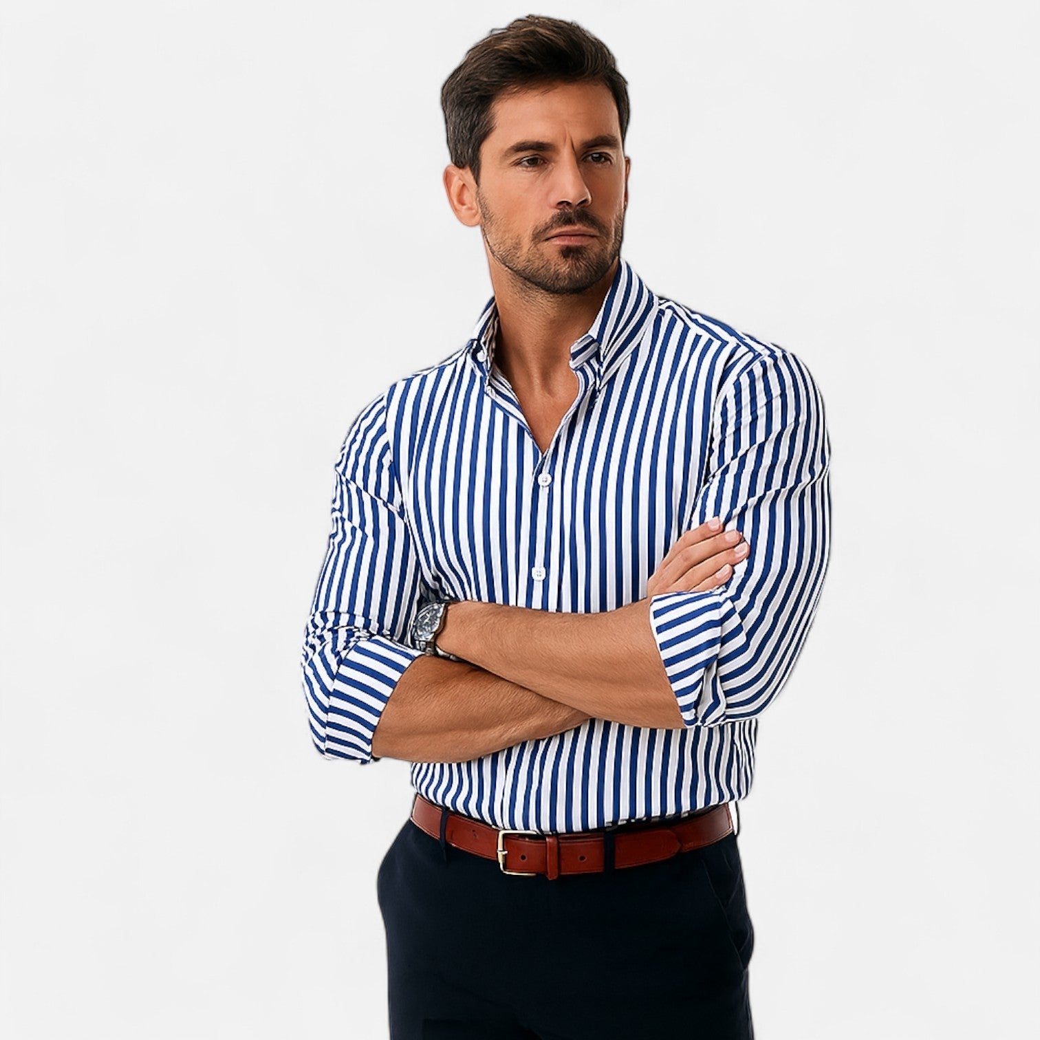 Lormonte | Men’s Shirt – Structured Elegance, Timeless and Versatile