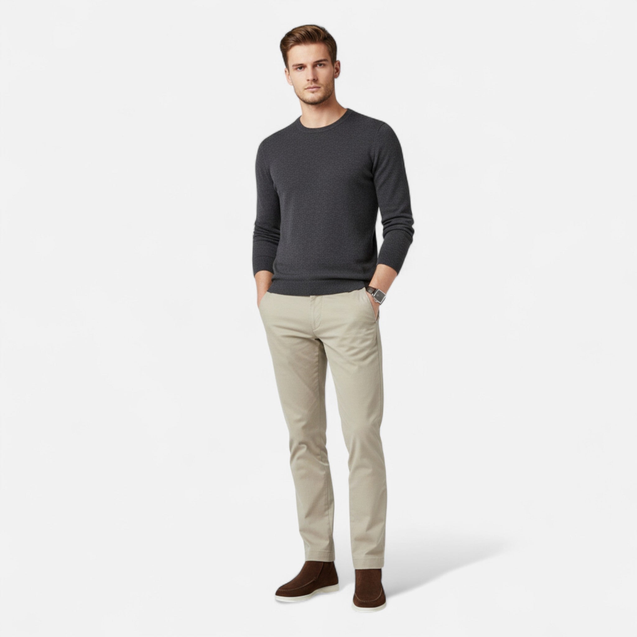 Lormonte | Men’s Luxury Suede Casual Shoes