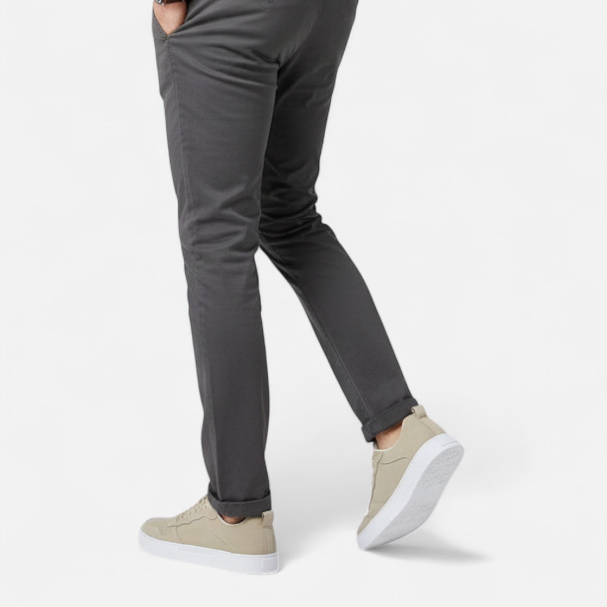 Lormonte | Men’s Low-Top Lace-Up Skate Shoes
