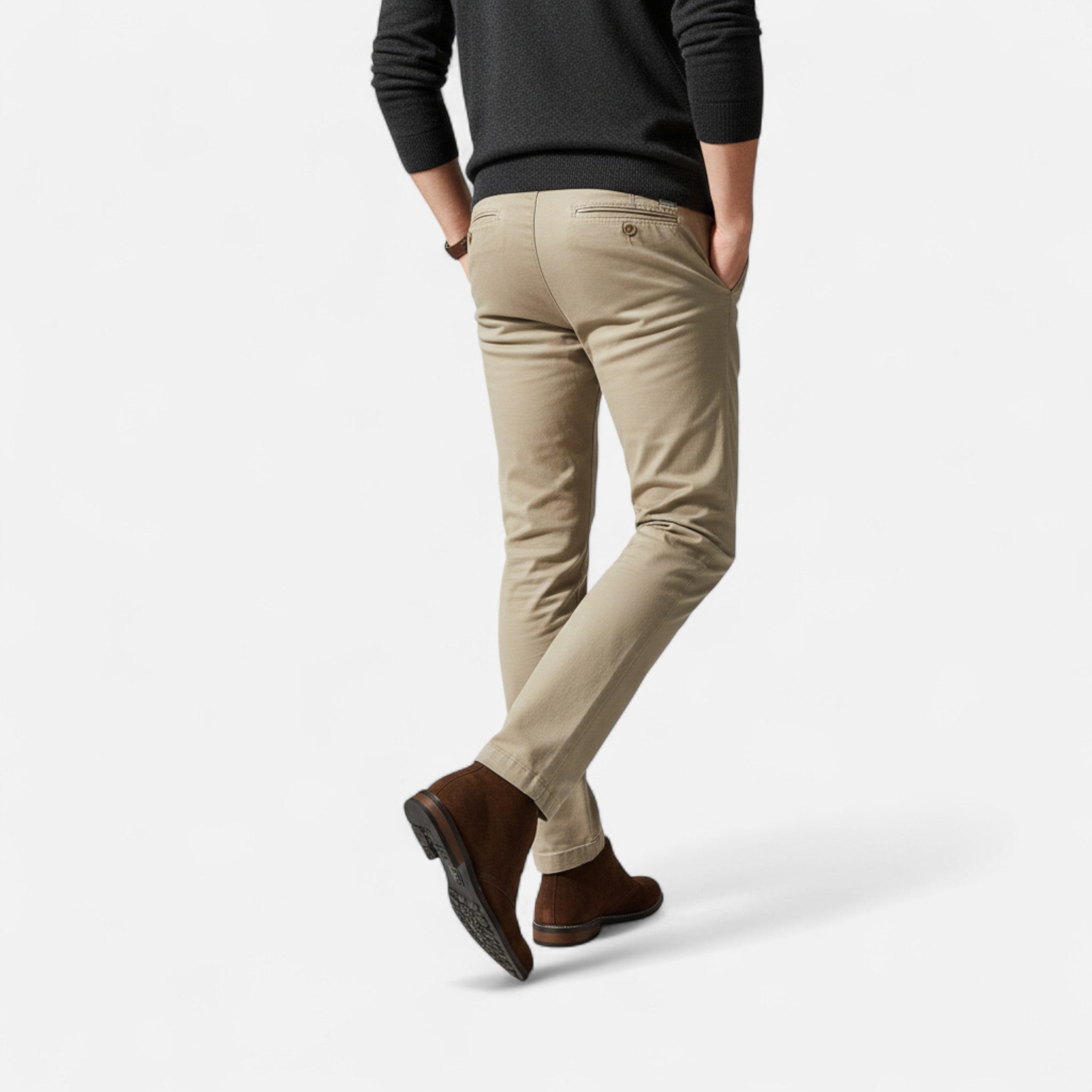 Lormonte | Men’s Vintage Lace-Up Ankle Boots