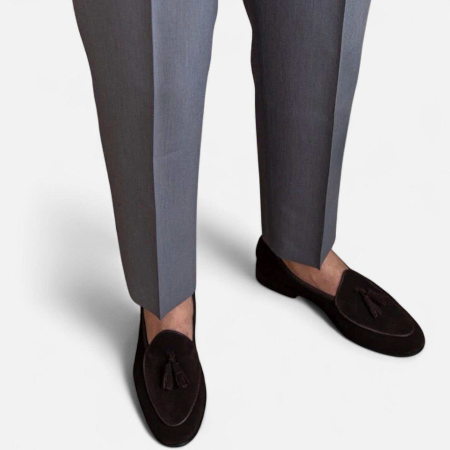 Lormonte | Men’s High-Waist Trousers – Defined Structure, Timeless Elegance