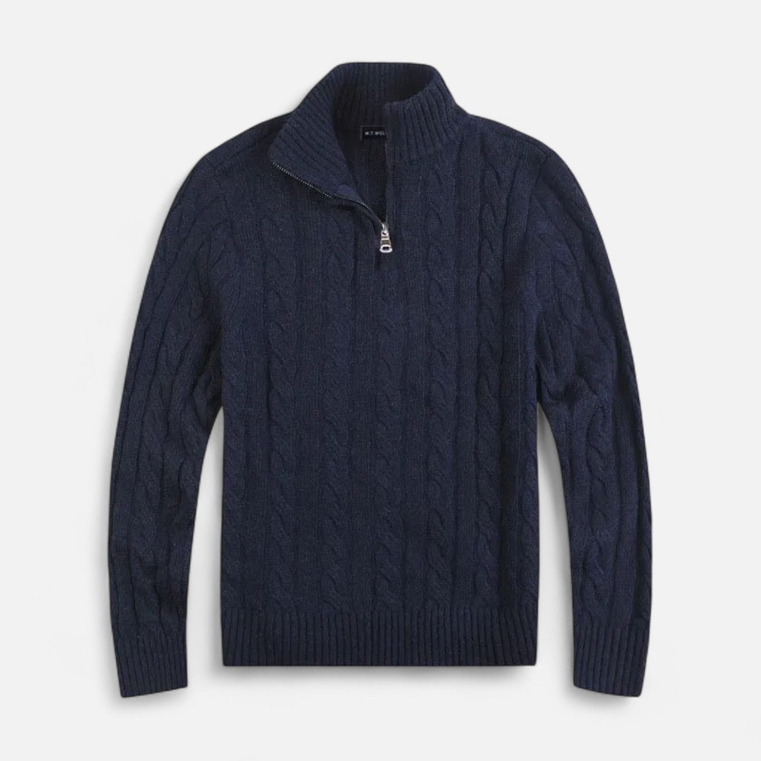 Lormonte | Men’s Half-Zip Sweater – Casual Style, Premium Finish