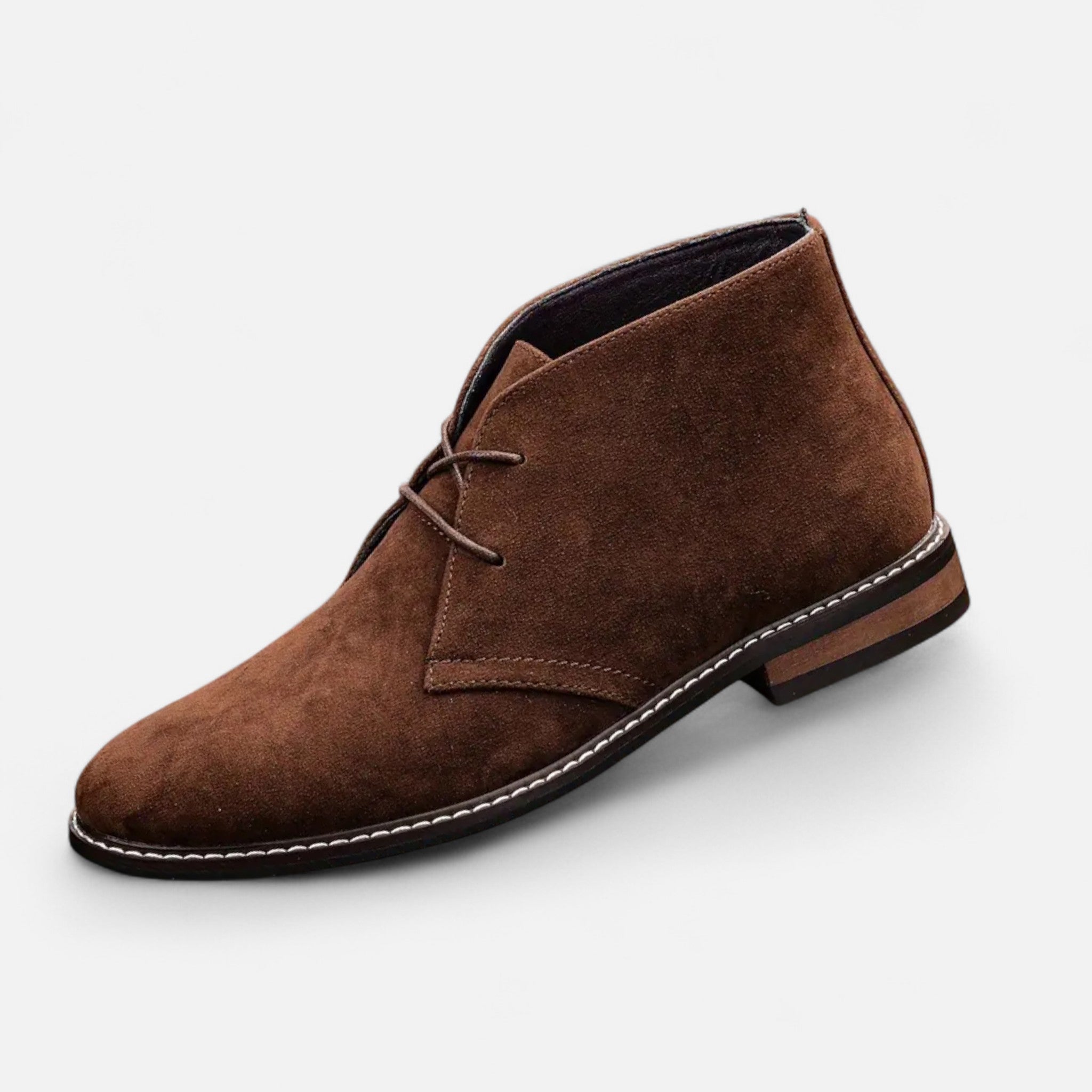 Lormonte | Men’s Vintage Lace-Up Ankle Boots