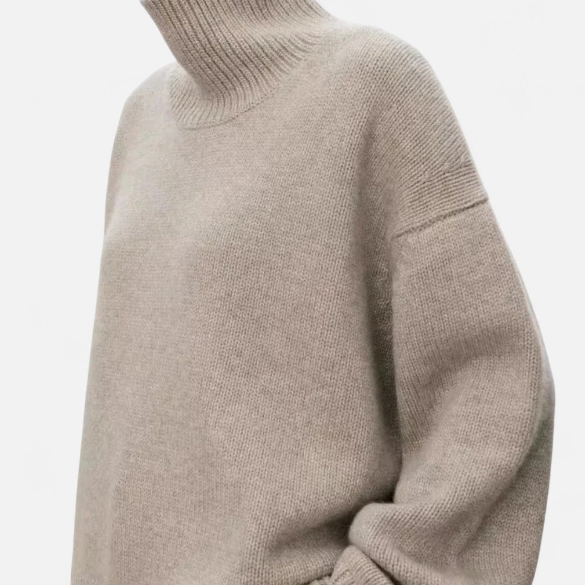 Lormonte | Women’s Wool Sweater – Timeless Turtleneck Elegance