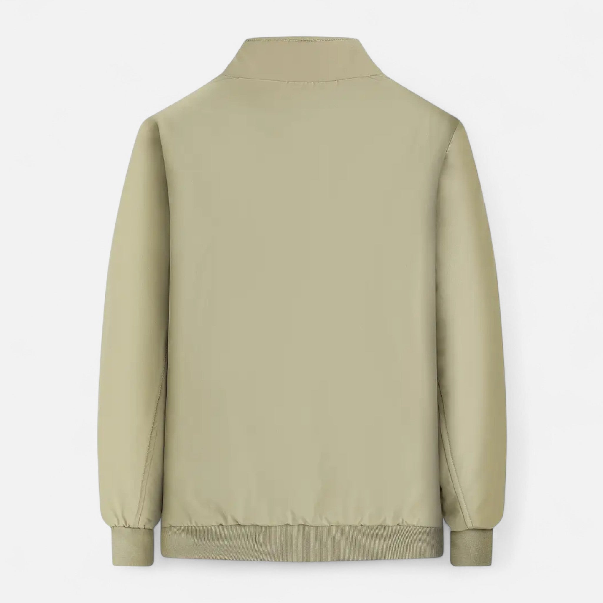 Lormonte | Men’s Casual Solid Colour Fleece Jacket