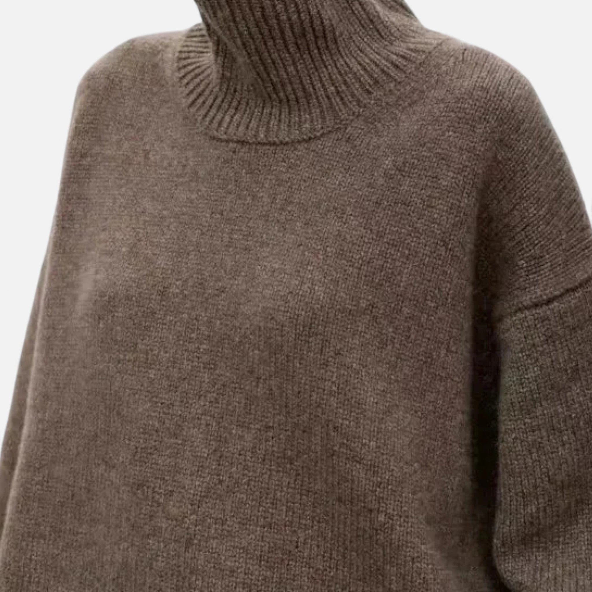 Lormonte | Women’s Wool Sweater – Timeless Turtleneck Elegance