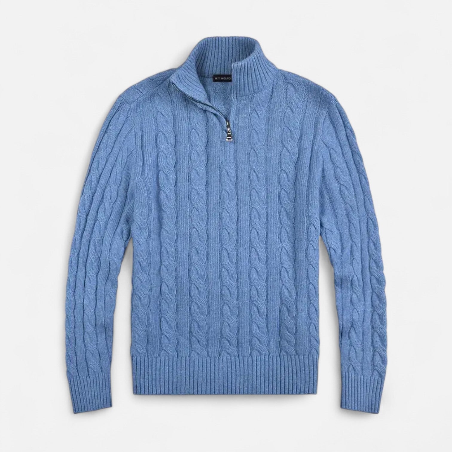 Lormonte | Men’s Half-Zip Sweater – Casual Style, Premium Finish