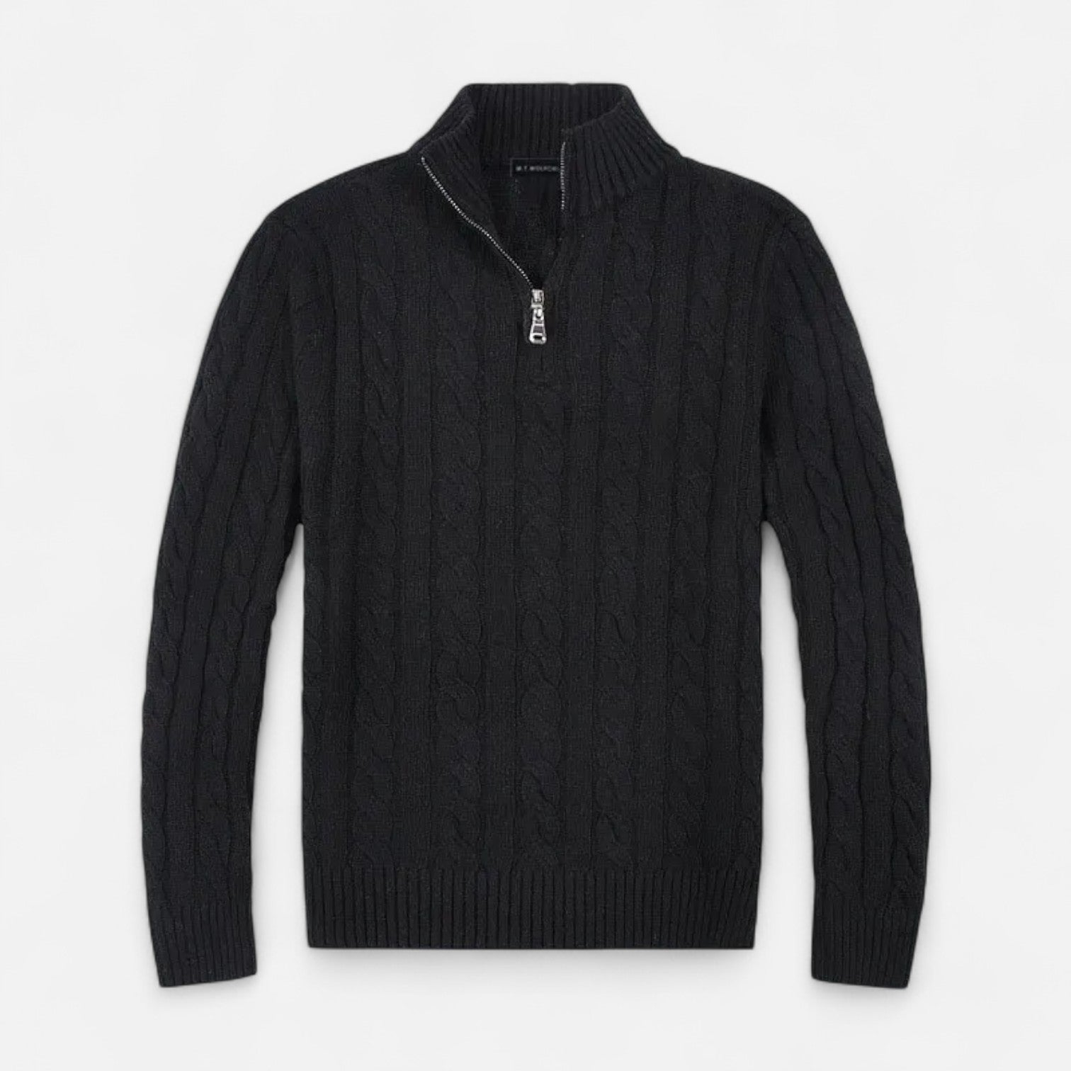 Lormonte | Men’s Half-Zip Sweater – Casual Style, Premium Finish