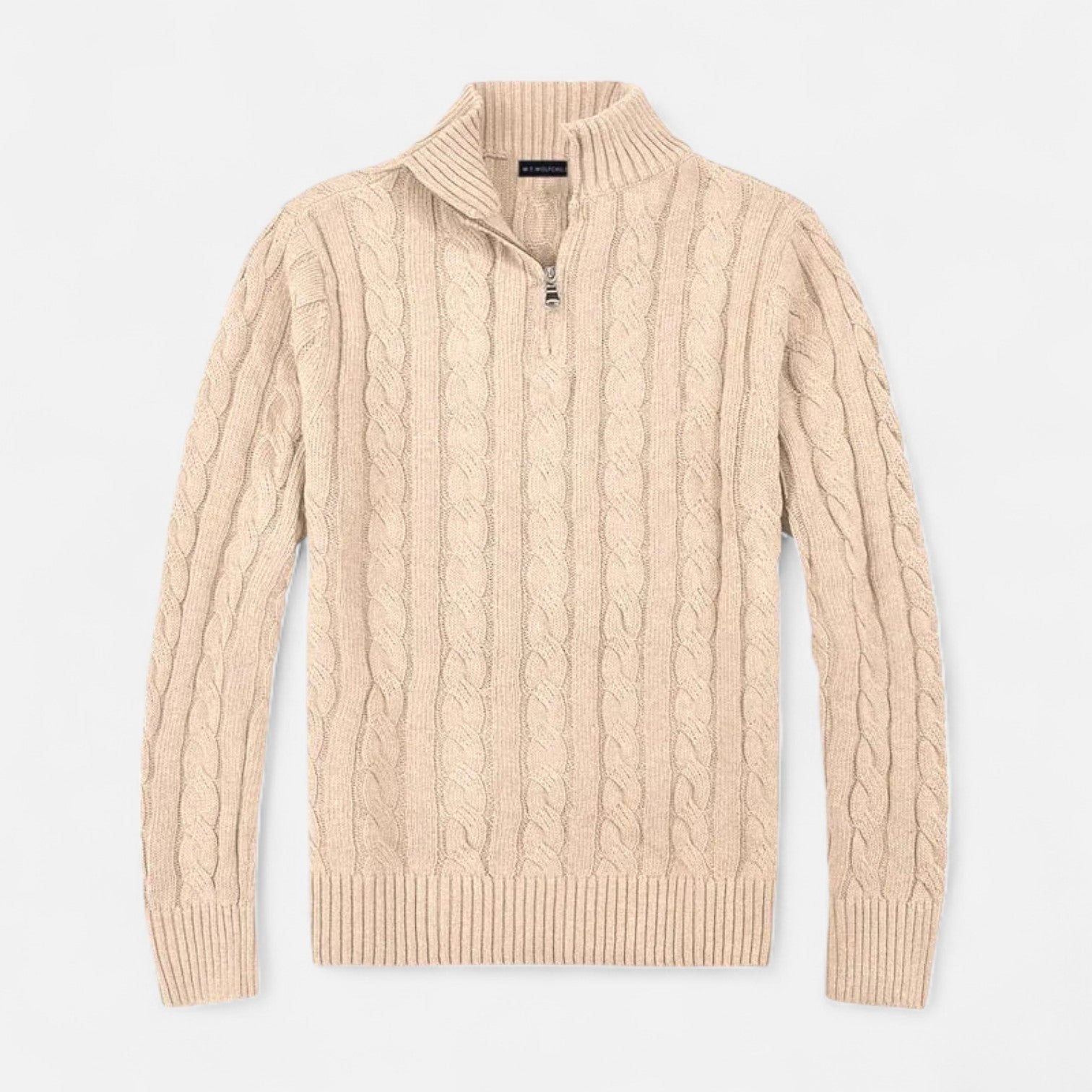 Lormonte | Men’s Half-Zip Sweater – Casual Style, Premium Finish