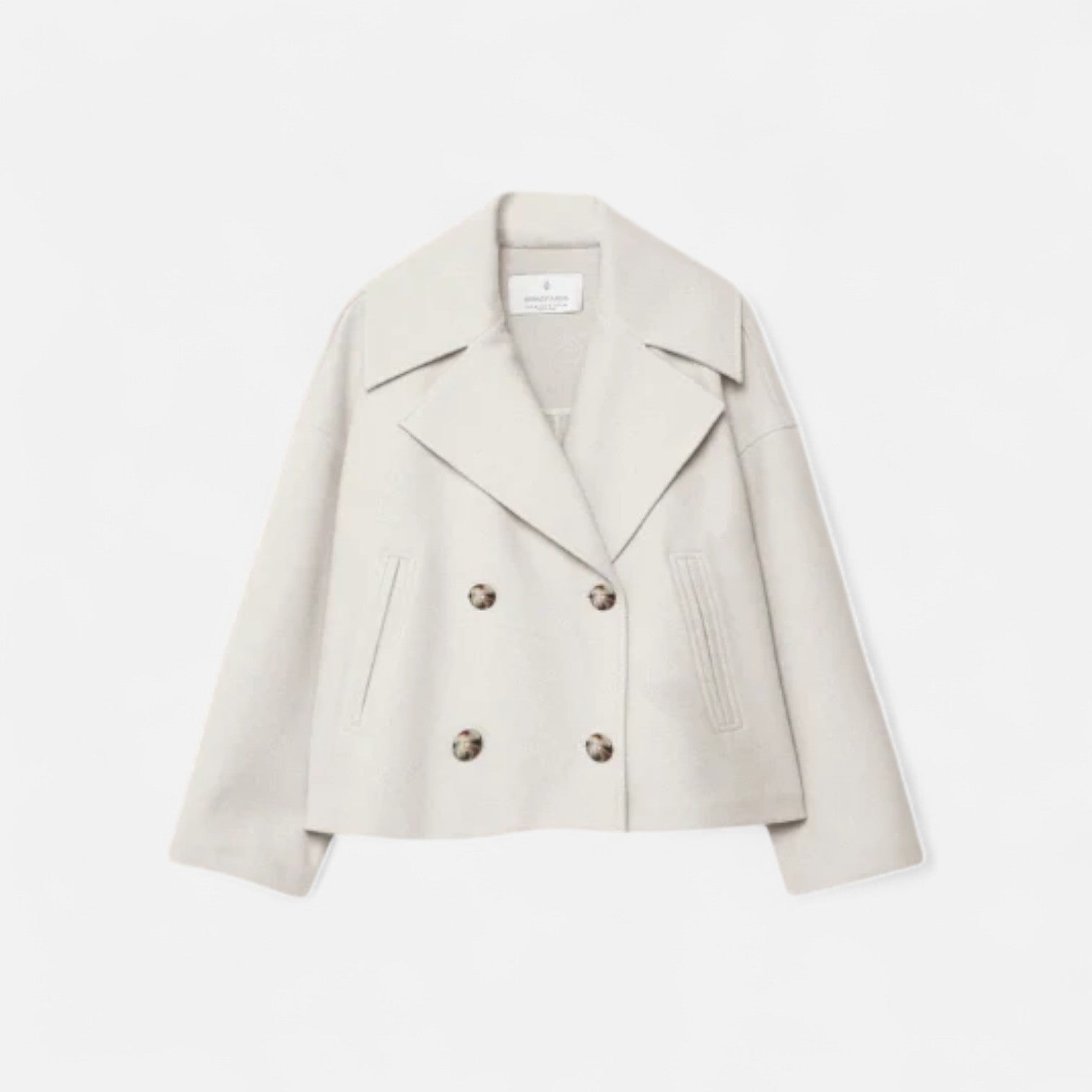 Lormonte - Women’s Tailored Minimalist Jacket – Modern Structure, Effortless Refinement
